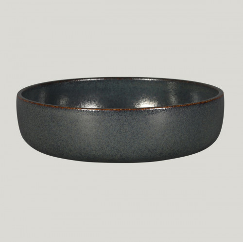 Bol rond noir porcelaine vitrifiée Ø 20 cm Rakstone Ease Rak