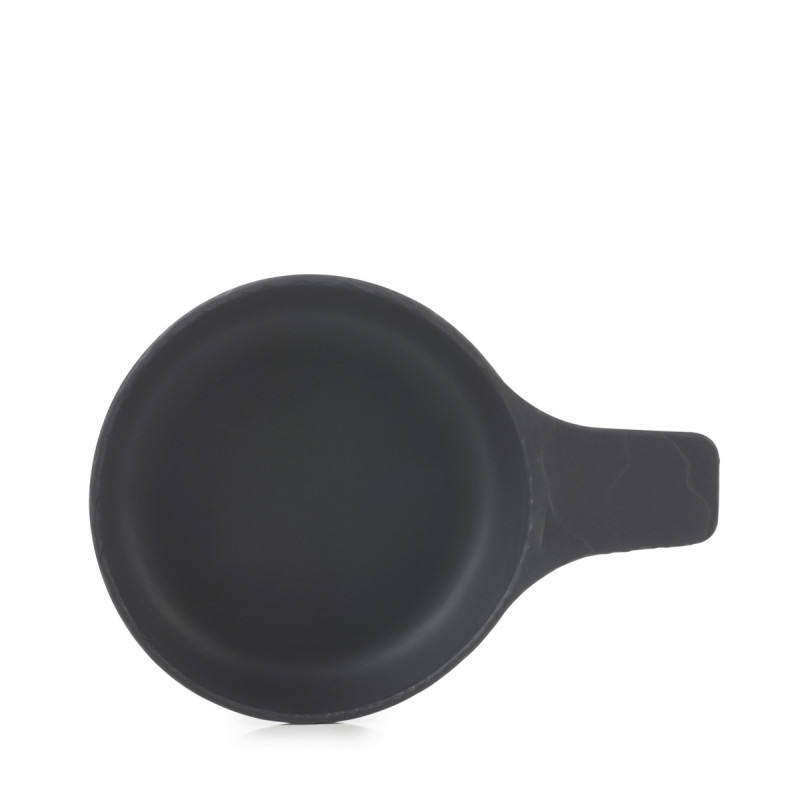 Cassolette rond noir porcelaine culinaire Ø 18 cm Basalt Revol