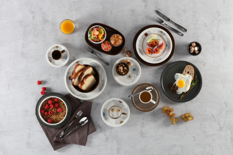 Tasse à expresso blanc porcelaine vitrifiée 9 cl Ø 5,8 cm Rakstone Ease Décor Spring Rak