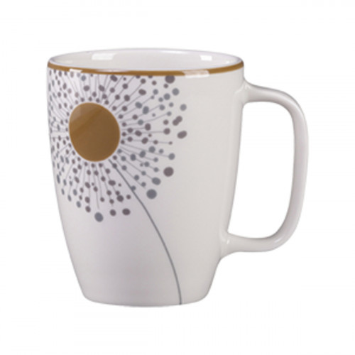 Mug blanc porcelaine vitrifiée Ø 8 cm Rakstone Ease Décor Spring Rak