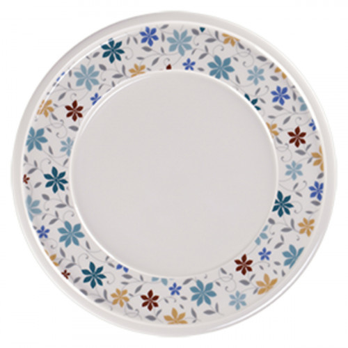 Assiette plate blanc porcelaine vitrifiée Ø 27,6 cm Rakstone Ease Décor Summer Rak