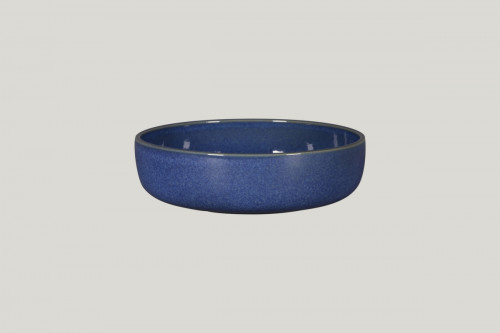 Bol rond bleu porcelaine vitrifiée Ø 20 cm Rakstone Ease Rak