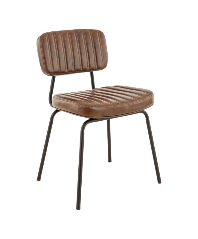 Chaise marron 79x47x51 cm Stanley Flexmob