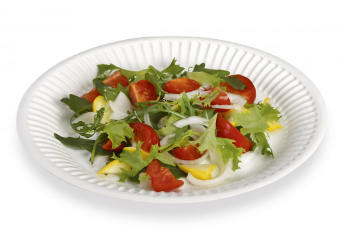 Assiette carton blanc Ø 17,5 cm Alphaform (100 pièces)