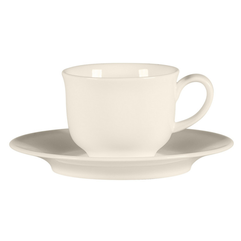 Tasse à expresso rond blanc porcelaine bone china 6,8 cl Ø 6,1 cm Bravura Rak