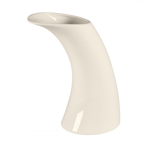 Carafe irrégulier blanc porcelaine bone china Ø 8,1 cm Bravura Rak
