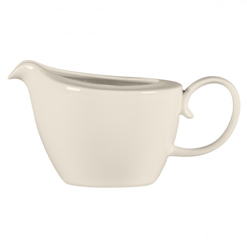 Crémier ovale blanc porcelaine bone china Ø 9,4 cm Bravura Rak