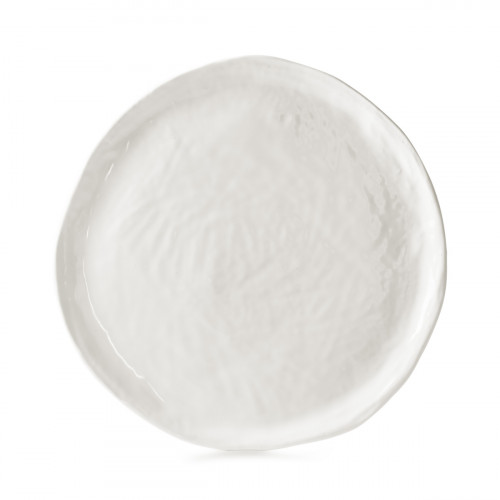 Assiette plate Blanc albâtre porcelaine culinaire Ø 26,5 cm Yli Revol