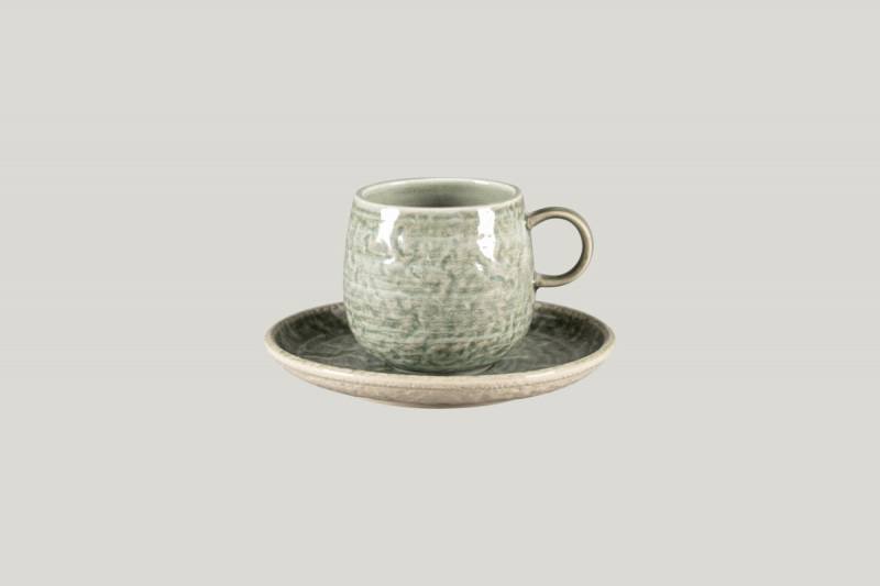 Mug rond Sage porcelaine vitrifiée 33 cl Ø 9 cm Krush Rak