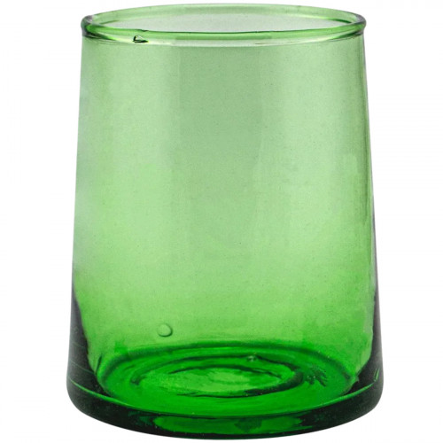 Gobelet forme basse vert verre recyclé 25 cl Lily Pro.mundi