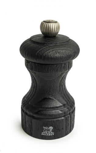 Moulin à poivre droit Nature black Ø 5 cm 10 cm Bistro Peugeot Saveurs