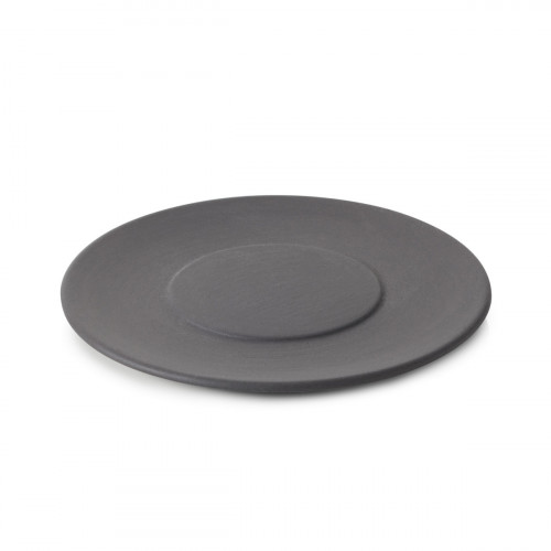 Couvercle pour bol Noir brut porcelaine culinaire Ø 12 cm Solstice Revol