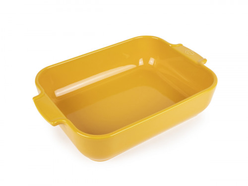 Plat à four rectangulaire Safran porcelaine 32x21,7 cm Céramique Peugeot Saveurs