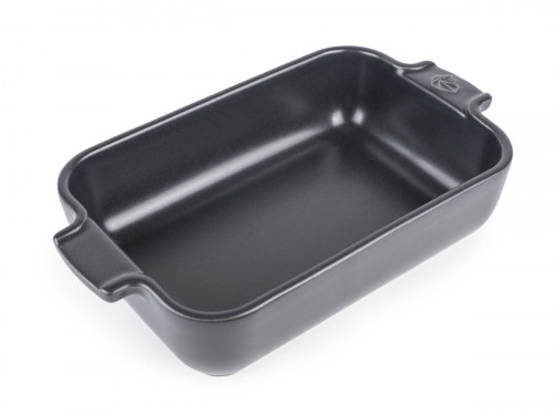 Plat à four rectangulaire ardoise porcelaine 40x27,2 cm Céramique Peugeot Saveurs