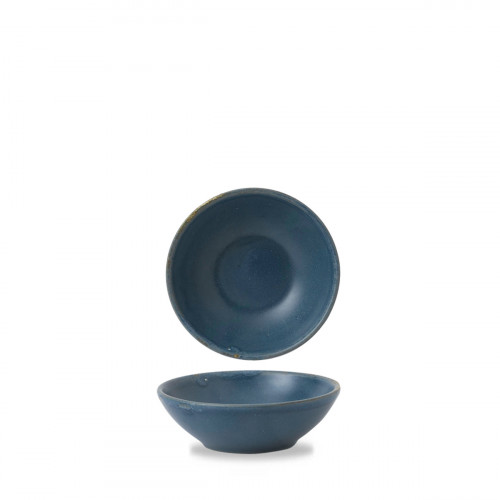 Coupelle / bol conique oslo blue porcelaine vitrifiée Ø 13 cm Nourish Oslo Churchill