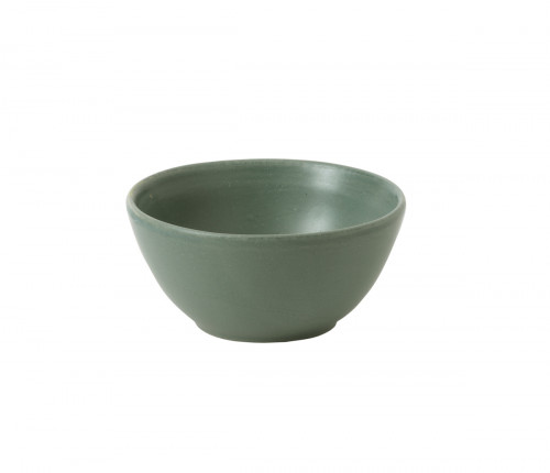 Pot conique Andorra Green porcelaine vitrifiée Ø 13 cm Nourish Andorra Churchill