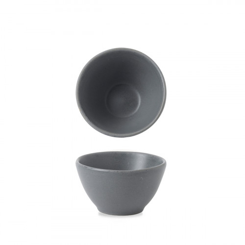 Pot conique seattle grey porcelaine vitrifiée Ø 8,5 cm Nourish Seattle Churchill