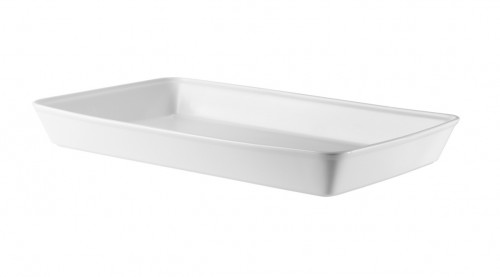 Plat GN1/1 porcelaine vitrifiée blanc 53x32,5x6,2 cm 6 L Counter Serve Churchill
