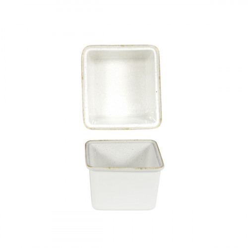 Plat buffet porcelaine vitrifiée barley white 19,4x18x11,5 cm 2 L Stonecast Hints Churchill