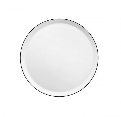 Assiette plate rond blanc porcelaine Ø 21,5 cm Yaka Medard De Noblat