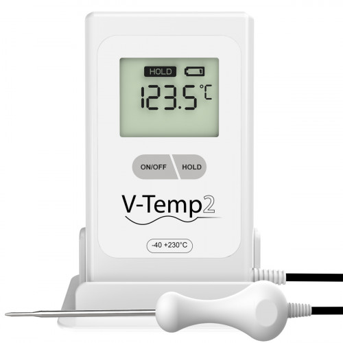 Thermomètre sonde amovible cuisson min -40 °C max 230 °C V-temp 2 Stil