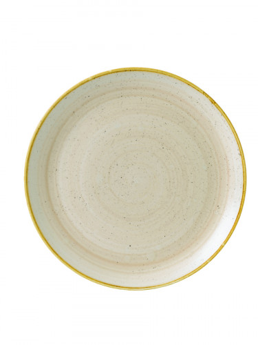 Assiette coupe rond Nutmeg Cream porcelaine vitrifiée Ø 32,4 cm Stonecast Nutmeg Churchill