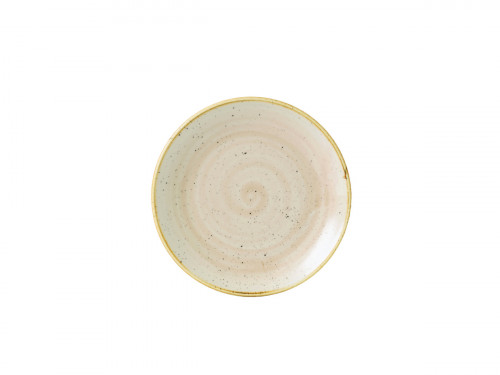 Assiette coupe rond Nutmeg Cream porcelaine vitrifiée Ø 16,5 cm Stonecast Nutmeg Churchill