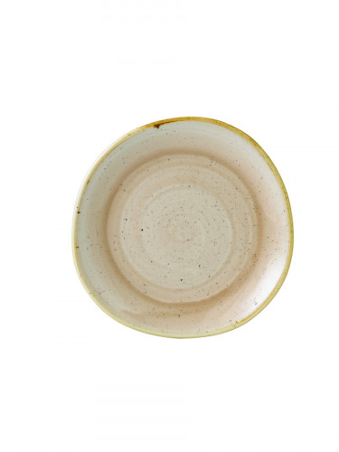 Assiette plate rond Nutmeg Cream porcelaine vitrifiée Ø 21 cm Stonecast Nutmeg Churchill