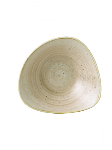 Bol triangulaire Nutmeg Cream porcelaine vitrifiée 23,5x23,5 cm Stonecast Nutmeg Churchill
