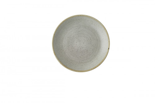 Assiette coupe rond raw grey porcelaine vitrifiée Ø 21,7 cm Stonecast Raw Churchill