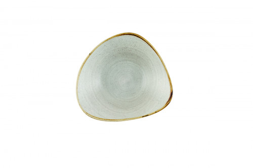 Bol triangulaire raw grey porcelaine vitrifiée 23,5x23,5 cm Stonecast Raw Churchill