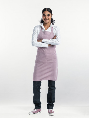 Tablier à bavette rose Taille unique Indian Summer Chaud Devant