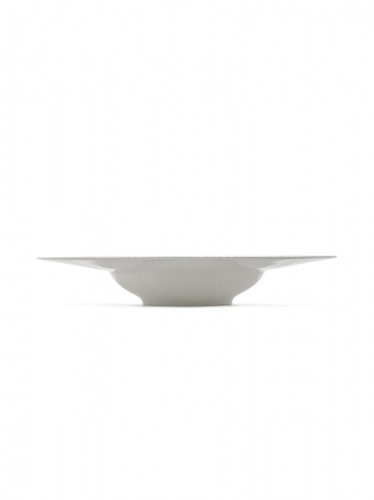 Assiette extra creuse rond blanc porcelaine bone china Ø 28 cm Nido Serax