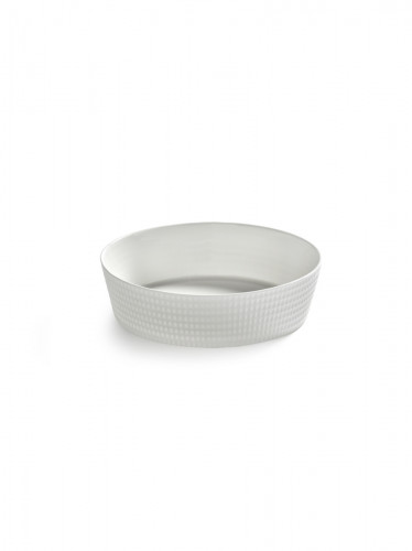 Bol rond blanc porcelaine bone china Ø 18 cm Nido Serax