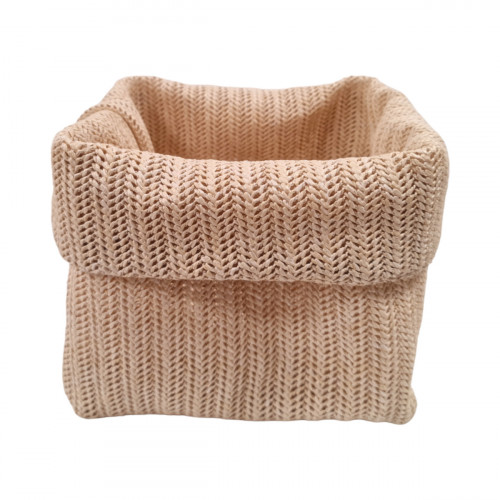 Panière de buffet polypropylène (pp) écru 20x20x15 cm Pampa Sonolys