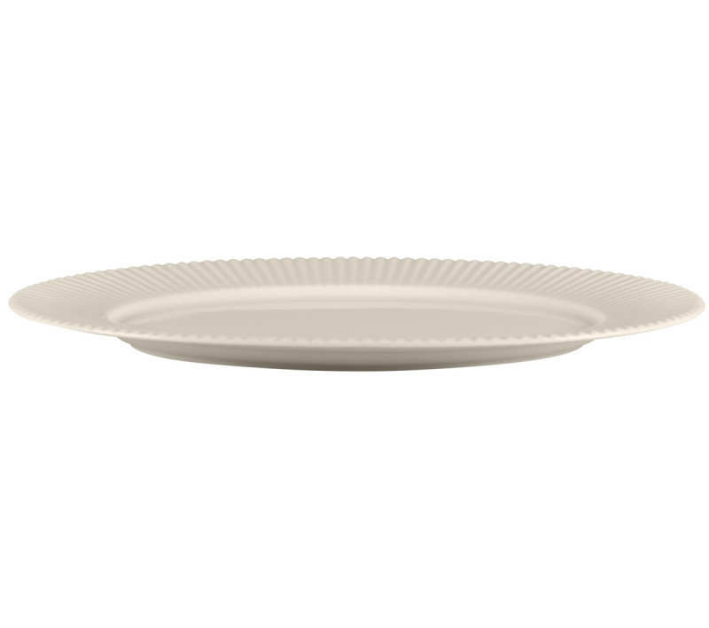 Plat ovale blanc porcelaine bone china 35,8 cm Spectra Rak