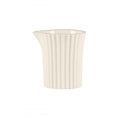 Crémier rond blanc porcelaine bone china 11,1 cl Ø 5,9 cm Spectra Rak