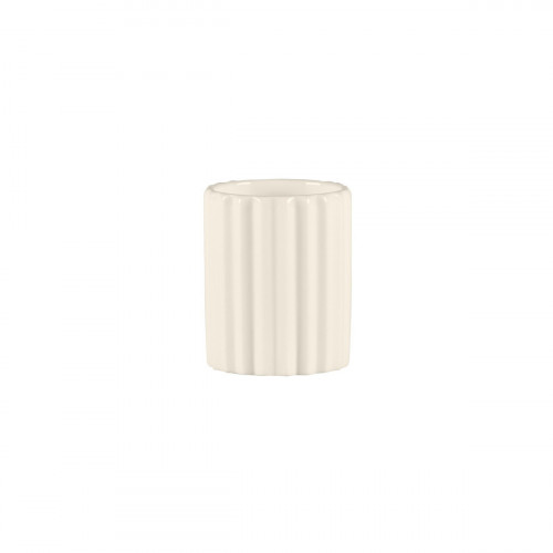 Porte cure-dents rond blanc porcelaine bone china Ø 3,9 cm Spectra Rak