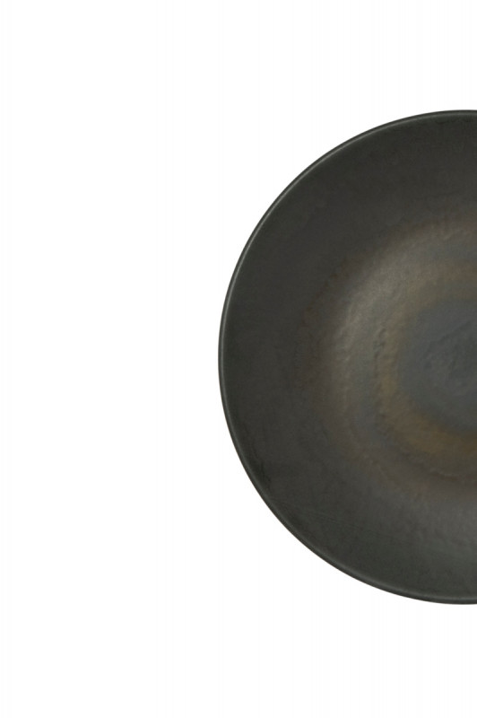 Sous tasse expresso rond grès émaillé Ø 12 cm Tornado Accolade