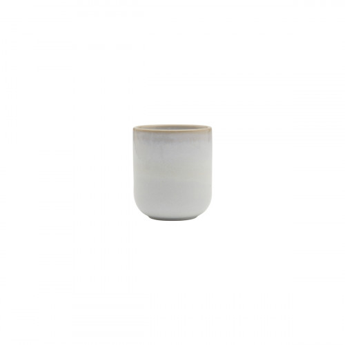 Gobelet rond beige grès émaillé 9 cl Ø 5,5 cm Sand Accolade