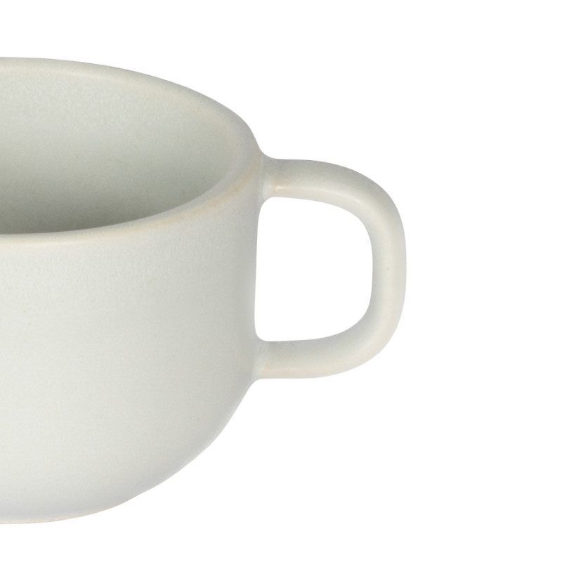 Tasse à thé rond bleu grès émaillé 21 cl Ø 8,5 cm Ice Accolade