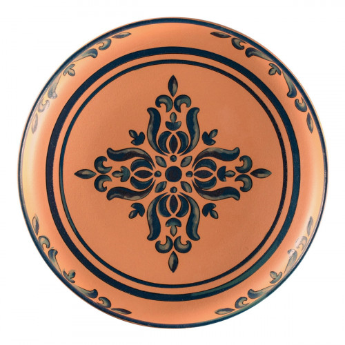 Assiette coupe creuse rond Tero Décor Ostia porcelaine Ø 23,4 cm Earth Rak