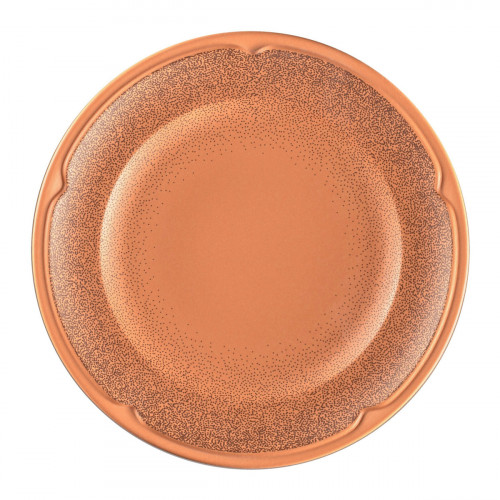 Assiette plate rond Tero Décor Denia porcelaine Ø 27 cm Earth Rak