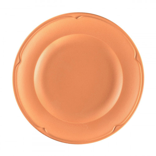 Assiette plate rond Tero Décor Prima porcelaine Ø 16,4 cm Earth Rak
