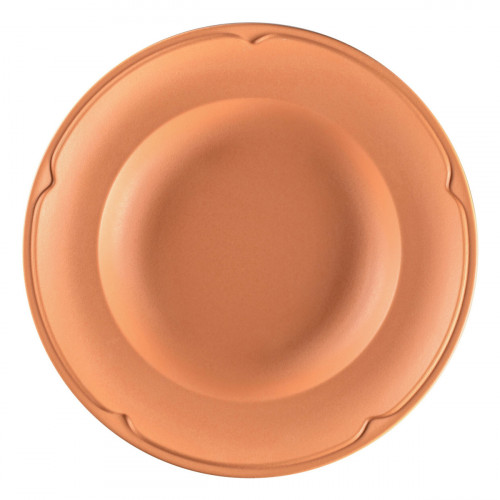 Assiette creuse rond Tero Décor Prima porcelaine Ø 23,8 cm Earth Rak