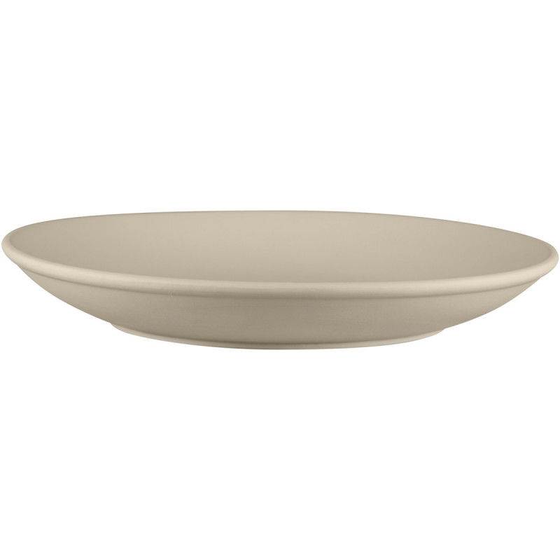 Assiette coupe creuse rond Argila Décor Epura porcelaine Ø 36 cm Earth Rak