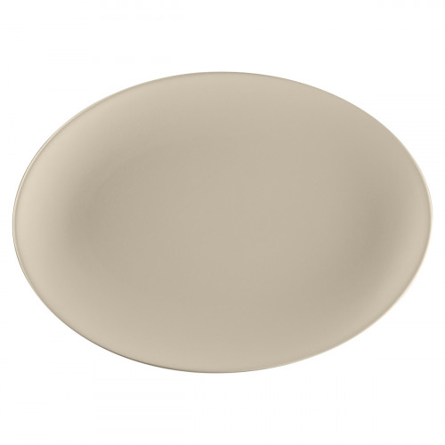 Plat ovale Argila Décor Epura porcelaine 32 cm Earth Rak