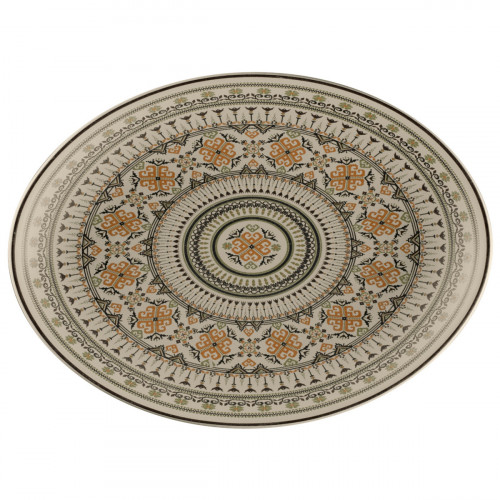 Plat ovale Argila Décor Genoa porcelaine 26 cm Earth Rak