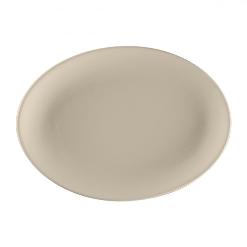 Plat ovale Argila Décor Epura porcelaine 21 cm Earth Rak