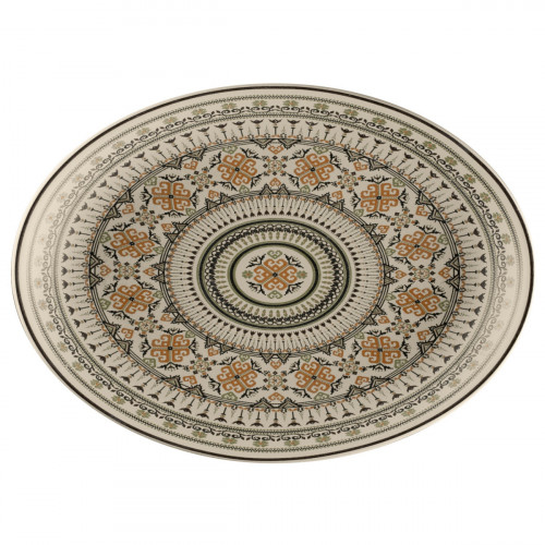 Plat ovale Argila Décor Genoa porcelaine 21 cm Earth Rak